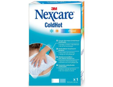 Nexcare ColdHot™ Maxi Gel Compress 2 in 1, Μέγεθος Maxi (19.5cm x 30cm), 1τμχ