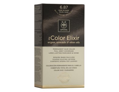 Apivita My Color Elixir N6.87 Ξανθό Σκούρο Περλέ 50 & 75ml