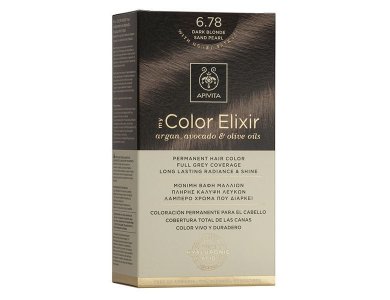 Apivita My Color Elixir N6.78 Ξανθό Σκούρο Μπεζ Περλέ 50 & 75ml