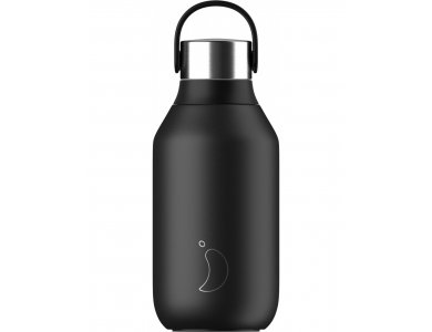 Chillys S2 Abyss Black, Ανοξείδωτος Θερμός Για Υγρά, 350ml