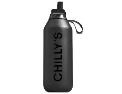 Chilly's Sport Series 2 Flip Μπουκάλι Θερμός με Καλαμάκι, 1L