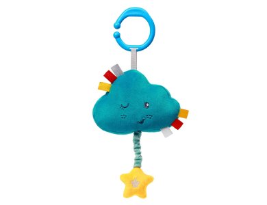BabyOno Cloud Musical Soft toy, Λούτρινο Μουσικό Σύννεφο, 1τμχ