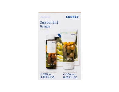 Korres Promo Pack Αμπέλι Σαντορίνης Αφρόλουτρο, 250ml & Eνυδατικό Γαλάκτωμα Σώματος, 200ml