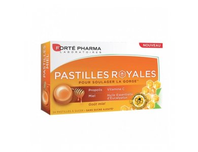Forte Pharma Propolis Pastille Μέλι  -24 καραμέλες