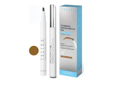 Talika Liposourcils Ink Chestnut, Στυλό για τη Θρέψη & το Make Up των Φρυδιών, Απόχρωση Κάστανο, 0.8ml