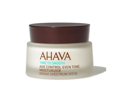 Ahava Time to Smooth Age Control Even Tone SPF20 Moisturizer, Αντιγηραντική Κρέμα Ημέρας, 50ml