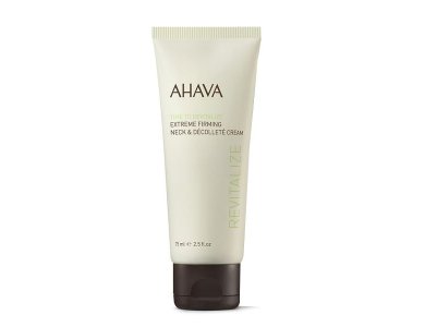 Ahava Time To Revitalize Extreme Firming Neck & Decollete Cream, Κρέμα Σύσφιξης Για Τον Λαιμό & το Ντεκολτέ, 50ml