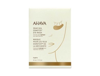 Ahava Dead Sea Osmoter Eye Mask, Μάσκα Ματιών για Επιδιόρθωση, 6 ζεύγη