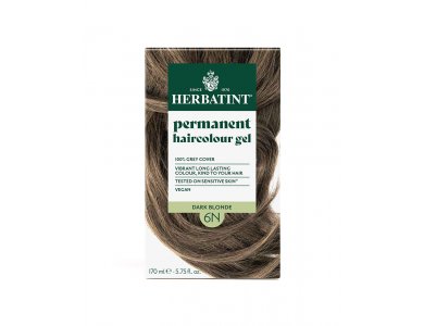 Herbatint Μόνιμη Φυτική Βαφή 6N Ξανθό Σκούρο, Dark Blonde, 170ml
