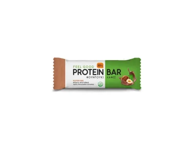 Feel Good Coffee Hazelnut Protein Bar, Πρωτεϊνική Μπάρα Φουντούκι Καφές 60gr