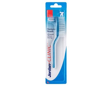 Jordan Denture Brush, Οδοντόβουρτσα Καθαρισμού για Τεχνητές Οδοντοστοιχίες, 1τμχ