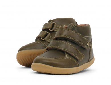 Bobux Kids+ Timber Boot Olive, No.27