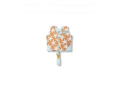 Swim Essentials Sea star, Σωσίβιο γιλέκο κολύμβησης με ιμάντα ασφαλείας για παιδιά 3-6 ετών, 1τμχ