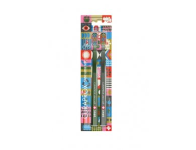 Curaprox Duo Recycled 5460 Ultra Soft Toothbrush Edition 2026, Μαλακή Οδοντόβουρτσα Ενηλίκων, 2τμχ