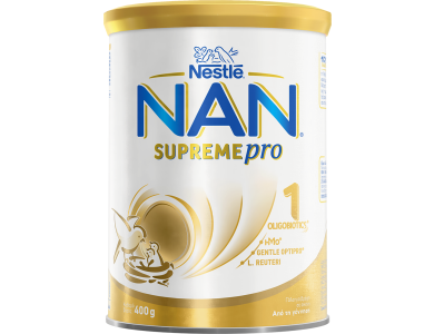 Nestle NAN SupremePro 1, Γάλα σε Μορφή Σκόνης για Βρέφη Από τη Γέννηση, 400gr