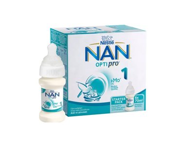 Nestle Nan Optipro 1, Γάλα 1ης Βρεφικής Ηλικίας, 6x70ml