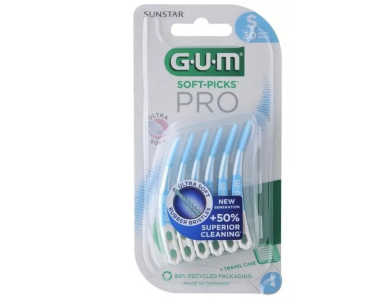 Gum Soft Picks Pro Μεσοδόντια Βουρτσάκια Small, 30τεμ