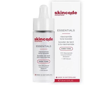 Skincode Essentials Niacinamide Tone Booster, Ορός Προσώπου κατά των Σκούρων Κηλίδων, 30ml