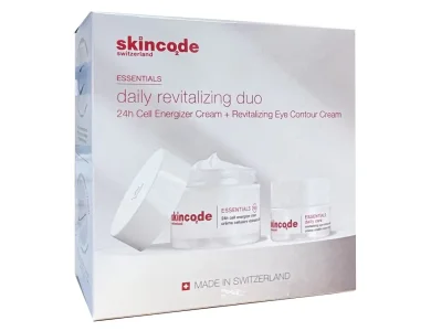 Skincode Promo Essentials Με 24h Cell Energizer Cream Αντιρυτιδική Κρέμα Προσώπου 50ml & Revitalizing Eye Contour Cream Αναζωογονητική Κρέμα Ματιών 15ml