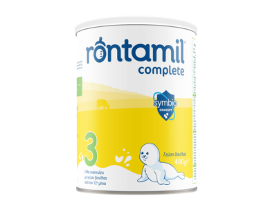 Rontamil Complete 3, Γάλα ανάπτυξης σε σκόνη για νήπια από το 12-36μήνα, 400gr
