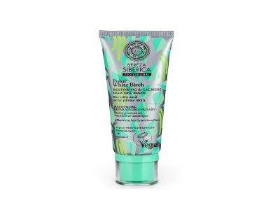 Natura Siberica Bereza, Ενυδατική Tζέλ μάσκα Αποκατάστασης & Εξισορρόπησής, 100ml