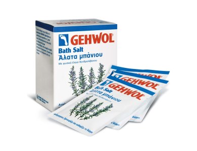 Gehwol Bath Salt, Αναζωογονητικά Άλατα Μπάνιου για πόδια & σώμα,10x25gr