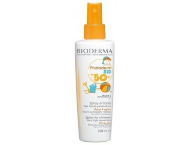 Bioderma Photoderm Kid Spray SPF50+ Αντηλιακό Spray Μέγιστης Φωτοπροστασίας για το Εύθραυστο Δέρμα των Παιδιών, 200ml