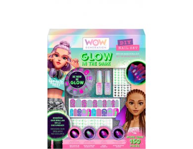 WoW Generation, Σετ μανικιούρ με Αρωματικά νύχια που φωσφορίζουν στο Σκοτάδι