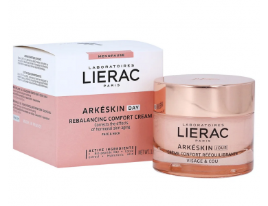 Lierac Arkeskin Rebalancing Comfort Day Cream Κρέμα Ημέρας που Διορθώνει τα Σημάδια της Εμμηνόπαυσης στο Δέρμα, 50ml