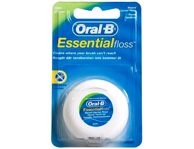 Oral-B Οδοντικό Νήμα κερωμένο Essential Floss Menta, 50m
