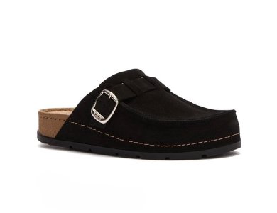 Scholl Bora Moccasin Black, Ανατομικά Μοκασίνια, Χρώμα Μαύρο, Νο38