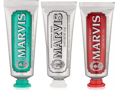 Marvis Toothpaste Travel with Flavour Box Οδοντόκρεμες Σε 3 Γεύσεις, 3x25ml