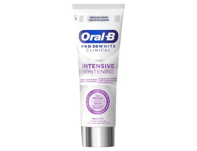 Oral-B Pro 3D White Clinical, Intensive Whitening Oδοντόκρεμα, 75ml