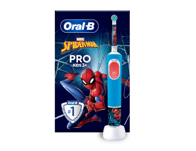 Oral-B Pro Kids Spiderman Ηλεκτρική Οδοντόβουρτσα για Παιδιά 3+, 1τμχ