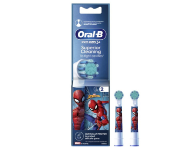 Oral-B Ανταλλακτικές Κεφαλές Παιδικής Ηλεκτρικής Οδοντόβουρτσας, 2τμχ