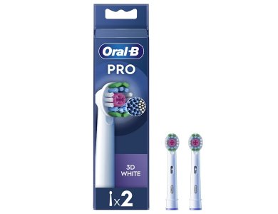 Oral-B Pro 3D White ανταλακτικά, 2τεμ