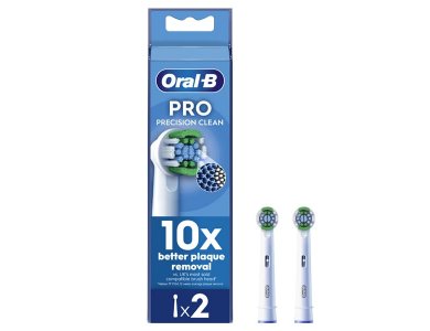Oral-B Pro Precision Clean, Ανταλλακτικές Κεφαλές Ηλεκτρικής Οδοντόβουρτσας, 2τεμ
