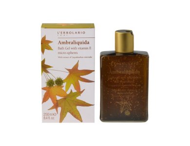 L'erbolario Ambraliquida Αφρόλουτρο με Μικροσφαιρίδια Βιταμίνης Ε 250ml
