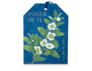 L' Erbolario Foglie di Tè Αρωματική Κάρτα Για Συρτάρια 1 Τεμάχιο