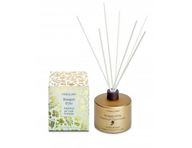 L'erbolario Golden Bouquet Αρωματικό Χώρου με Ξύλινα Στικς 200ml