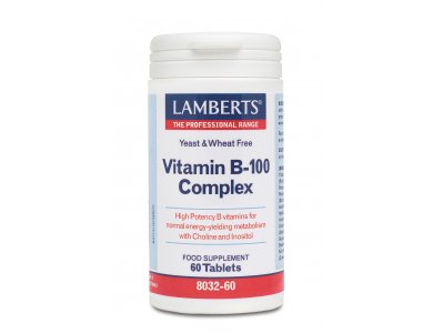Lamberts Vitamin  B-100 Complex 60tabs