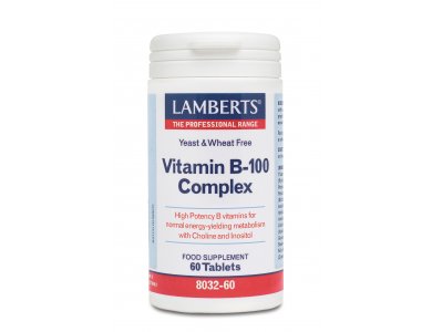 Lamberts Vitamin  B-100 Complex 60tabs