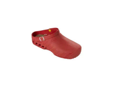 Scholl Clog Evo Unisex Ανατομικά Σαμπό Κόκκινο Νο.39