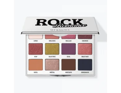 Mesauda Rock Romances Compact Eyeshadow Palette Παλέτα Σκιών με 12 Αποχρώσεις, 12x1.2g