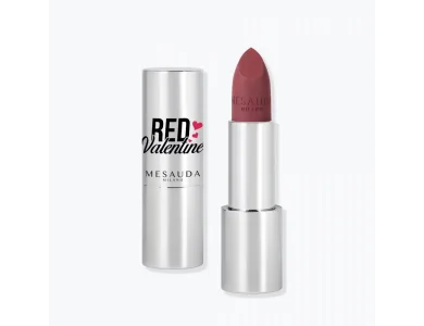 Mesauda Red Valentine Matte Lipstick, Κρεμώδες Κραγιόν 302 Sweetie 3,5g