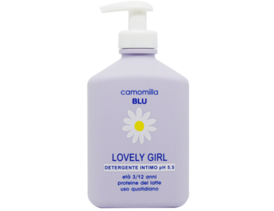 Camomilla Blu Lovely Girl Intimate Wash, Υγρό Καθαρισμού Eυαίσθητης Περιοχής pH5.5, 300ml