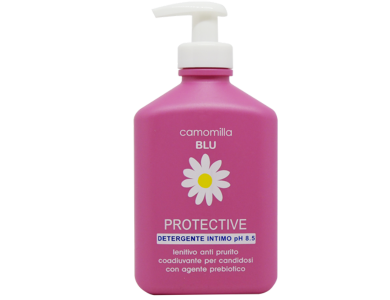 Camomilla Blu Protective Intimate Wash, Υγρό Καθαρισμού Eυαίσθητης Περιοχής pH8.5, 300ml