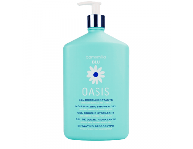 Camomilla Blu Oasis Moisturizing Shower Gel, Ενυδατικό Αφρόλουτρο για Όλη την Οικογένεια, 1000ml