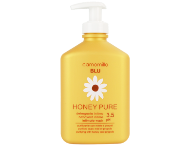 Camomilla Blu Ηoney Pure Intimate Wash, Υγρό Καθαρισμού Eυαίσθητης Περιοχής pH3.5, 300ml