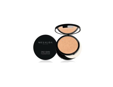 Mesauda 2nd Skin Cream-Powder Compact Foundation Flesh 101, 10g